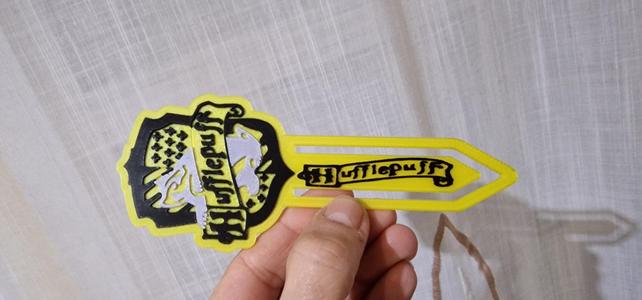 HARRY POTTER HUFFLEPUFF bookmark Marcador libros HARRY POTTER HUFFLEPUFF