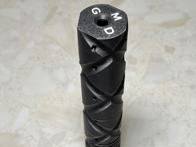 Airsoft suppressor 1/2" UNF The Diamond