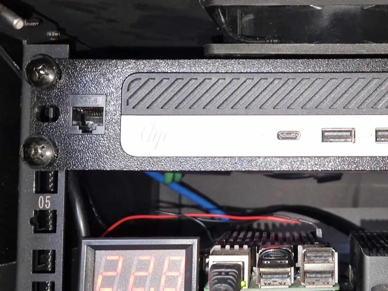 10" rack mount for HP Elite/prodesk mini