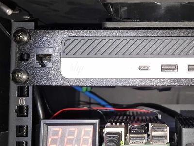 10" rack mount for HP Elite/prodesk mini