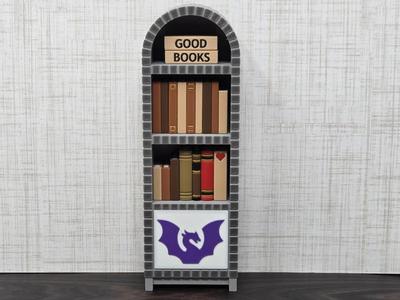 Miniature Arched Dragon Decorative bookcase