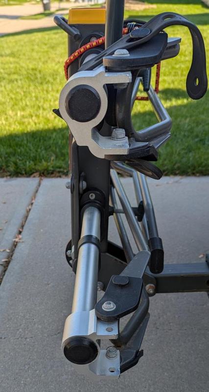 Rail Plug for the Softride Versa hitch-mounted bicycle carrier