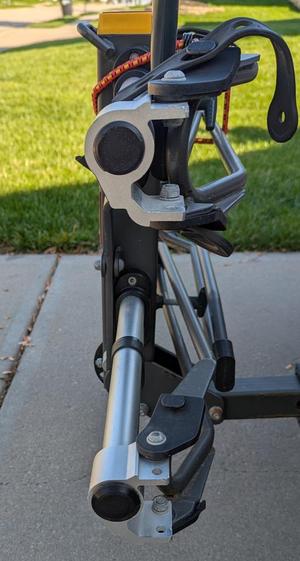 Rail Plug for the Softride Versa hitch-mounted bicycle carrier