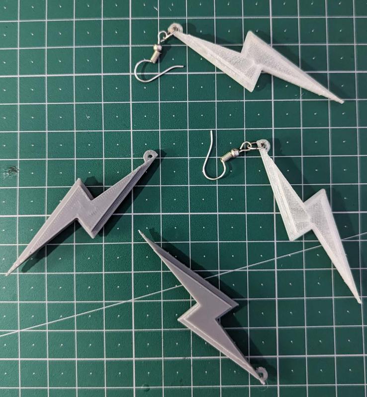 Lightning Bolt Earring