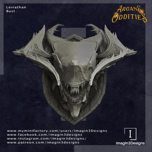 Pre-Supported Leviathan Bust