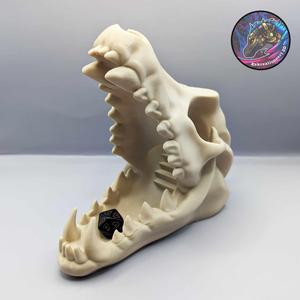 Wolf Skull Dice Tower