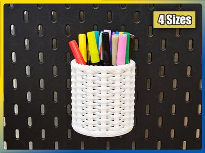 Woven Pencil Holder for IKEA Skadis