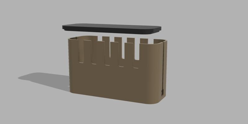 Wire Wrangler: Streamlined Power Bar Organize