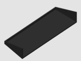 Eyeglass stand base inspired by Ray-Ban