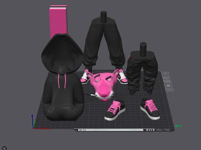 Urban Vibes Pink Panther Modular Chill King