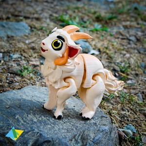 Cute flexy goat