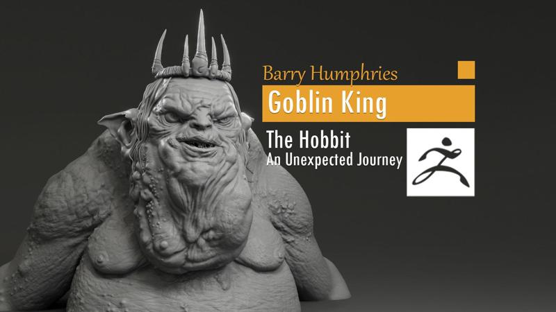 Barry Humphries - Goblin King - The Hobbit An unexpected journey