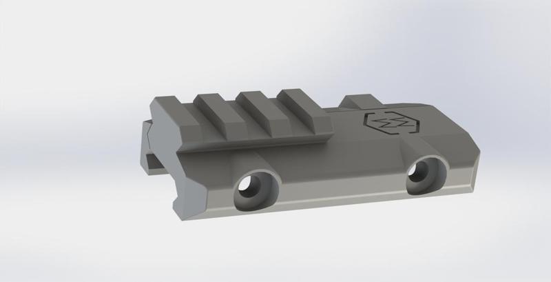 Picatinny Riser - Half Inch - OLD