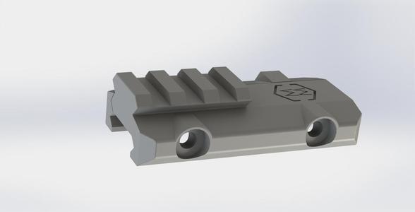 Picatinny Riser - Half Inch - OLD