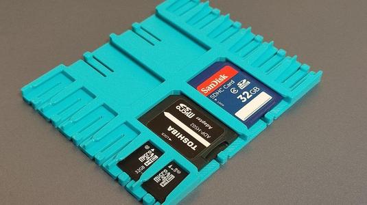 SD and MicroSD card holder
