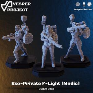 Light Female Private Medic