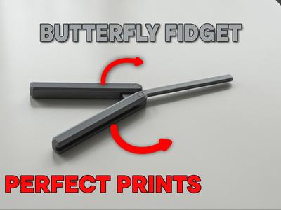 Butterfly Fidget Toy (Balisong, Butterfly Knife)