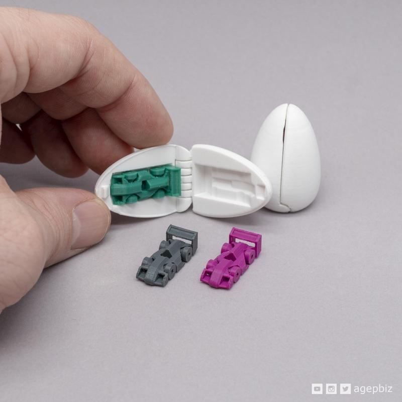 Surprise Egg #8 - Tiny Racecar