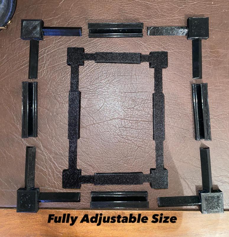 Adjustable Size Photo Frame System