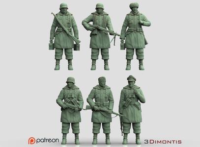 totenkopf devision german soldiers