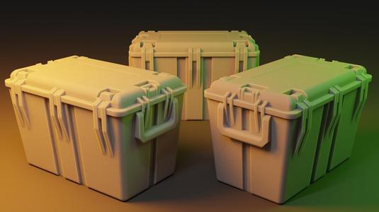 Military Transport box, Stowage
