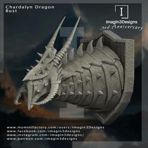 Chardalyn Dragon Bust