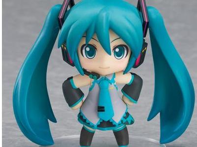 Q version Hatsune Miku with hands on hips!!!