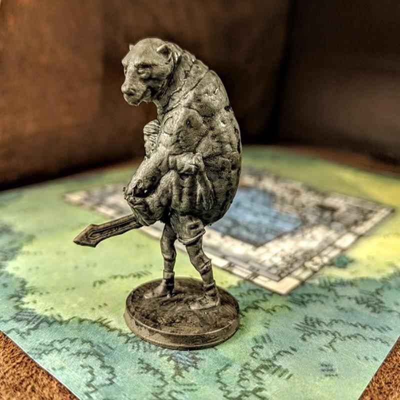 Man Carrying Bear Mini