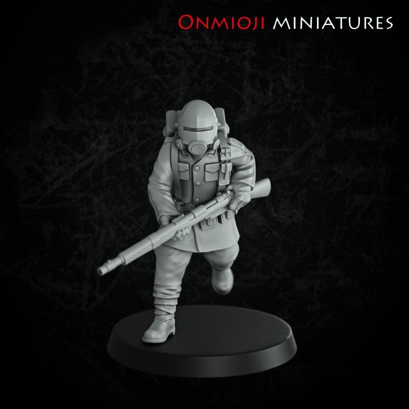 Fanatic trooper running