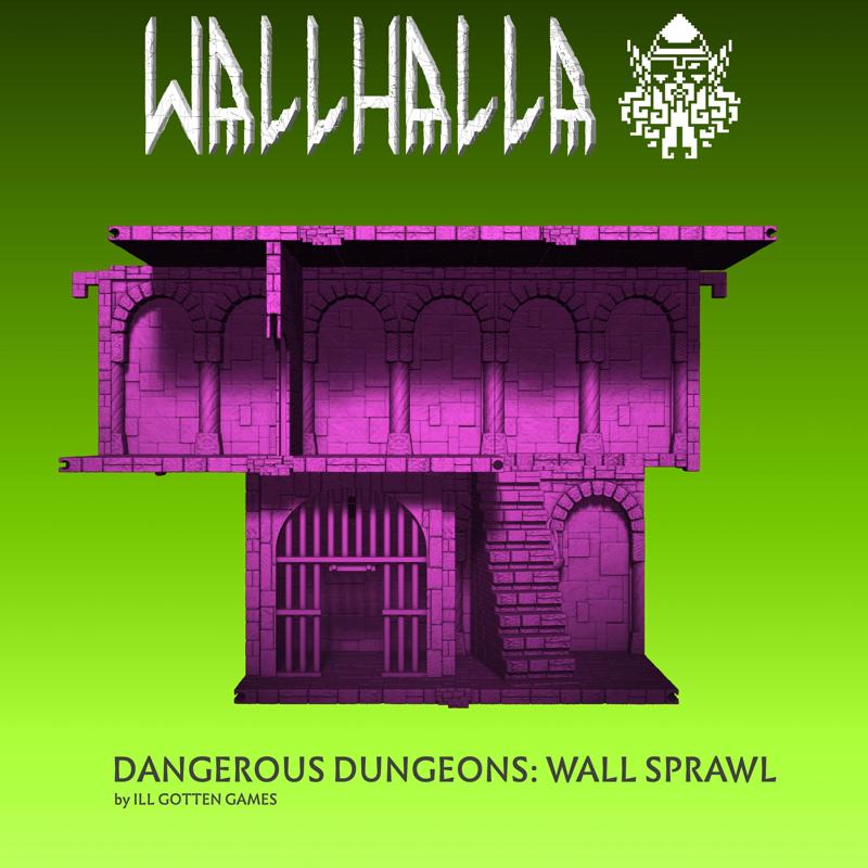 Wallhalla Wall Sprawl: Dangerous Dungeons