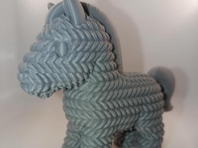 Knitted Horse Texture