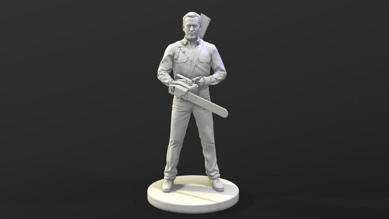Ash vs evil dead figurine