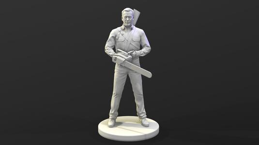 Ash vs evil dead figurine