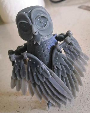 Bubo the Owl articulated