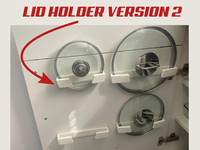 Lid Holder for the Inside of Your Kitchen Version2
