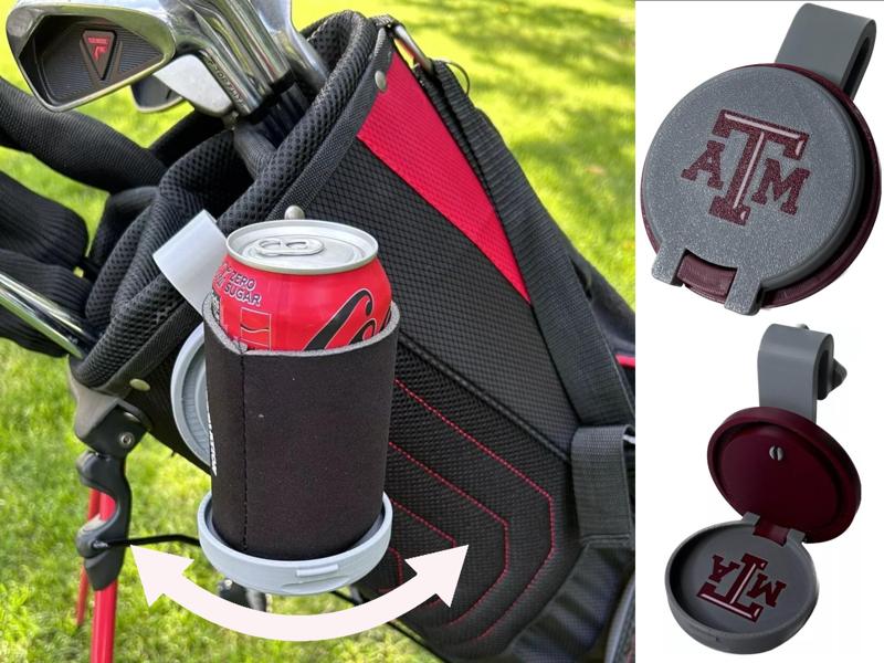Zero Gravity Texas A&M Folding Drink Holder Golf