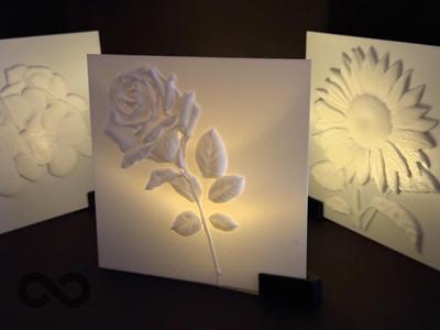 Pressed Flower & Tealight Holder Collection