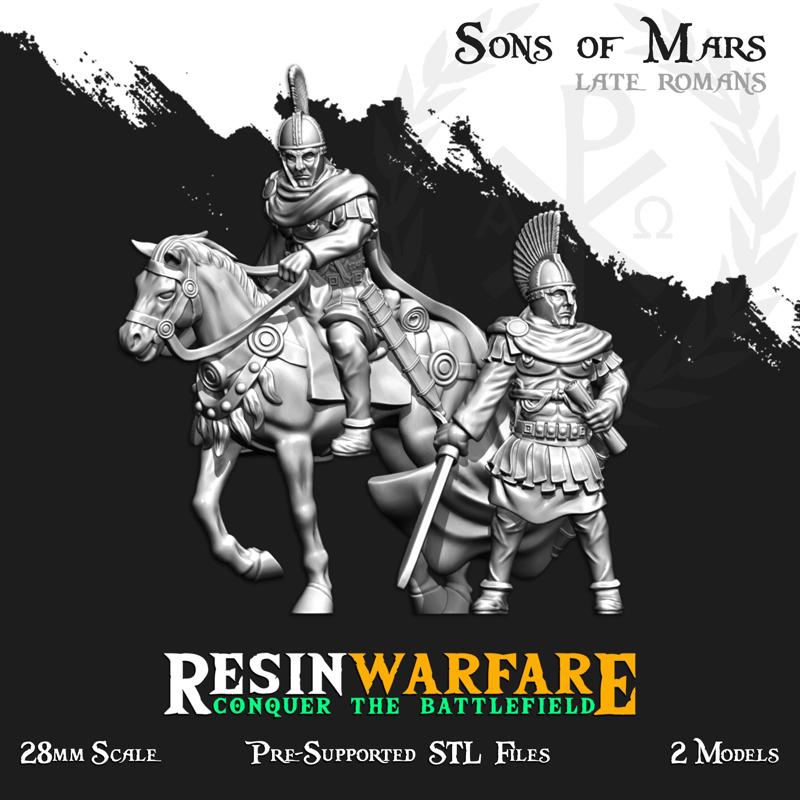 Late Legatus and Praefectus - Sons of Mars, Late Romans