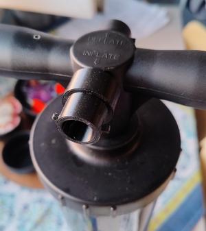Lidl Crivit pump repair connector. Element do naprawy pompki Crivit do kajaka