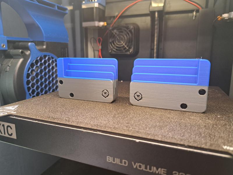 Side Mounted Build Plate Holder K1C V2 - Staggered