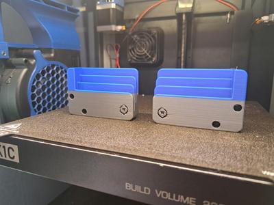 Side Mounted Build Plate Holder K1C V2 - Staggered
