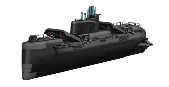 Juliett Class Soviet Submarine