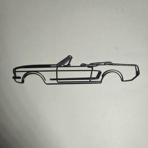 Ford mustang 65' silueta