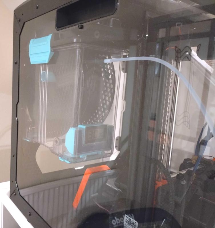Polydryer mount for Prusa MINI enclosure