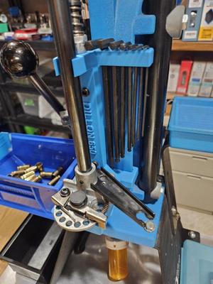 Dillon 650 Spare Primer Assembly Stand and Allen Key Mount