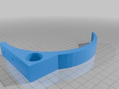 Wall mount paper towel holder
