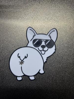 Iconic Corgi Butt - Bread clip/sealer