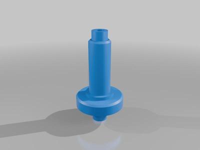 Axle adapter for centering side-mounted wheels with 12mm  axis
