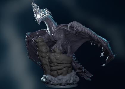 5.5e Gargantuan Ancient Blue Dragon