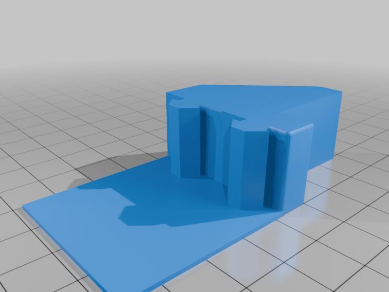 Ender 3 Screen Relocation Mount with cover